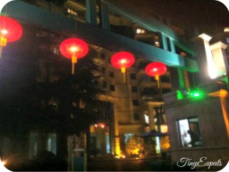 Red lanterns everywhere