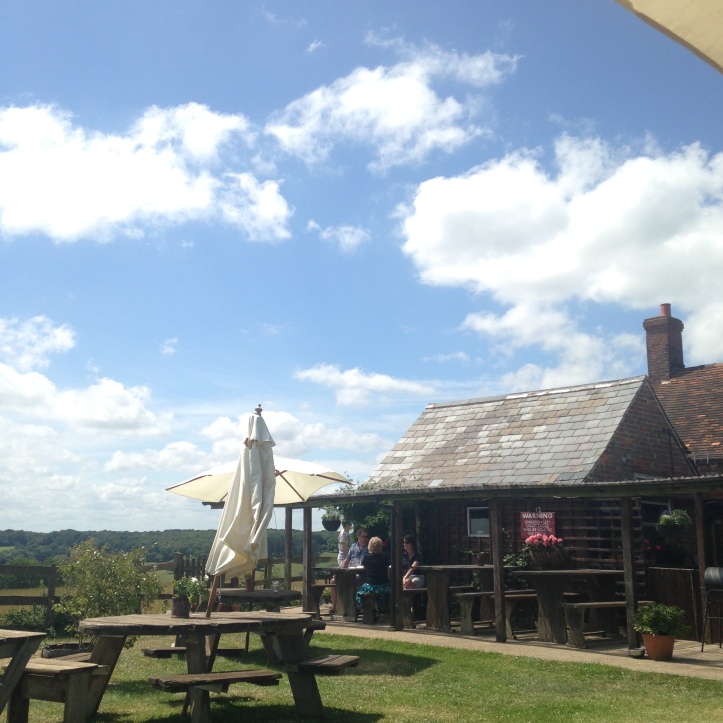 An afternoon in English countryside - beautiful scenery, amazing pub food, great company and lovely weather! TinyExpats.com