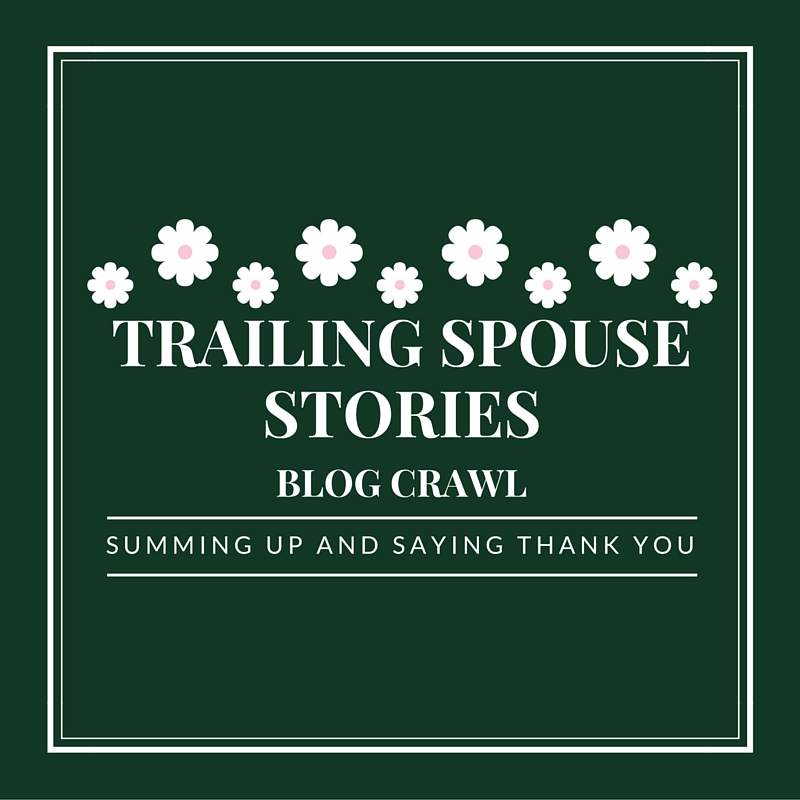 Trailing Spouse Stories blog crawl finale