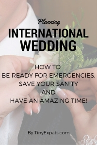 Planning international wedding tips by TinyExpats.com