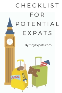 Check list for potential expats by TinyExpats.com